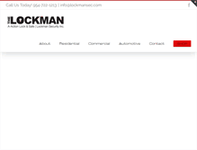 Tablet Screenshot of lockmansec.com